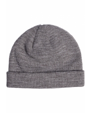 MSTRDS Short Cuff Knit Beanie - Heather Grey