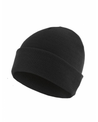 MSTRDS Basic Flap Beanie - Black