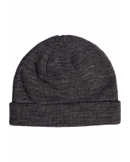 MSTRDS Short Cuff Knit Beanie - Heather Charcoal