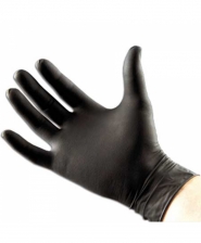 Montana Latex Gloves Black - 4 Stück