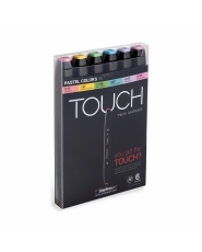 Touch Twin Marker - 6er Set Pastel Colors