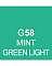 Touch Twin BRUSH Marker Einzelstifte BRUSH - G58 Mint Green Light