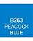 Touch Twin BRUSH Marker Einzelstifte BRUSH - B263 Peacock Blue